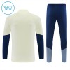 Sudadera De Entrenamiento FC Bayern de Múnich Cremallera De Cuarto 2026-27 Blanca - Niño