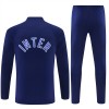 Sudadera De Entrenamiento Inter Milan Cremallera De Cuarto 2026-27 Azul - Hombre