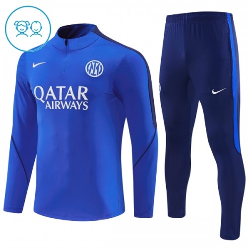 Sudadera De Entrenamiento Inter Milan Cremallera De Cuarto 2026-27 Azul - Niño Sudadera De Entrenamiento Inter Milan Cremallera De Cuarto 2026-27 Azul - Niño