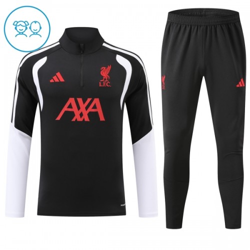 Sudadera De Entrenamiento Liverpool Cremallera De Cuarto 2026-27 Negra - Niño Sudadera De Entrenamiento Liverpool Cremallera De Cuarto 2026-27 Negra - Niño