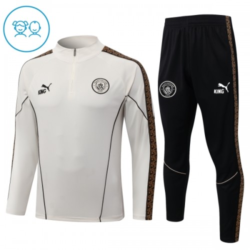 Sudadera De Entrenamiento Manchester City Cremallera De Cuarto 2026-27 Gris - Niño Sudadera De Entrenamiento Manchester City Cremallera De Cuarto 2026-27 Gris - Niño