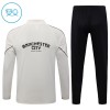 Sudadera De Entrenamiento Manchester City Cremallera De Cuarto 2026-27 Gris - Niño
