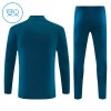 Sudadera De Entrenamiento Portugal Cremallera De Cuarto 2026-27 Azul - Niño