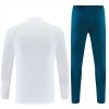 Sudadera De Entrenamiento Portugal Cremallera De Cuarto 2026-27 Blanca - Hombre