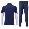 Sudadera De Entrenamiento Real Madrid Cremallera De Cuarto 2026-27 Azul - Hombre
