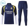 Sudadera De Entrenamiento Real Madrid Cremallera De Cuarto 2026-27 Azul - Niño