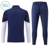 Sudadera De Entrenamiento Real Madrid Cremallera De Cuarto 2026-27 Azul - Niño