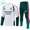 Sudadera De Entrenamiento Real Madrid Cremallera De Cuarto 2026-27 Blanca - Niño Sudadera De Entrenamiento Real Madrid Cremallera De Cuarto 2026-27 Blanca - Niño