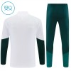 Sudadera De Entrenamiento Real Madrid Cremallera De Cuarto 2026-27 Blanca - Niño