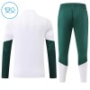 Sudadera De Entrenamiento Real Madrid Cremallera De Cuarto 2026-27 Blanca - Niño
