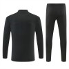 Sudadera De Entrenamiento Real Madrid Cremallera De Cuarto 2026-27 Negra - Hombre