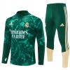 Sudadera De Entrenamiento Real Madrid Cremallera De Cuarto 2026-27 Verde - Hombre Sudadera De Entrenamiento Real Madrid Cremallera De Cuarto 2026-27 Verde - Hombre