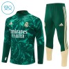 Sudadera De Entrenamiento Real Madrid Cremallera De Cuarto 2026-27 Verde - Niño Sudadera De Entrenamiento Real Madrid Cremallera De Cuarto 2026-27 Verde - Niño