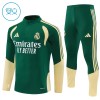 Sudadera De Entrenamiento Real Madrid Cremallera De Cuarto 2026-27 Verde - Niño Sudadera De Entrenamiento Real Madrid Cremallera De Cuarto 2026-27 Verde - Niño