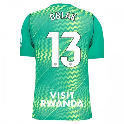 Camiseta de fútbol Portero Atlético Madrid Oblak 13 2026-27 Verde - Hombre Camiseta de fútbol Portero Atlético Madrid Oblak 13 2026-27 Verde - Hombre