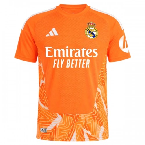 Camiseta de fútbol Portero Real Madrid 2026-27 Naranja - Hombre Camiseta de fútbol Portero Real Madrid 2026-27 Naranja - Hombre