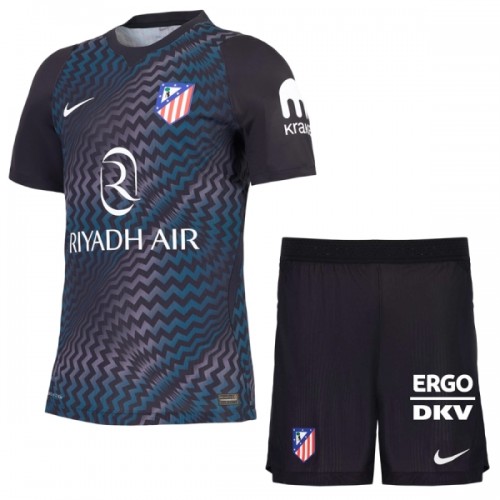 Conjunto Portero Atlético Madrid 2026-27 Negra - Niño Conjunto Portero Atlético Madrid 2026-27 Negra - Niño