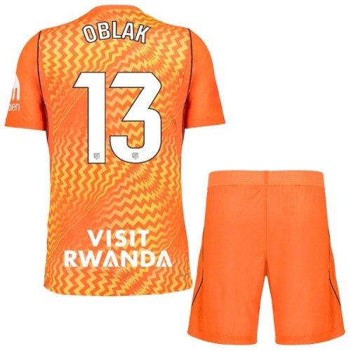 Conjunto Portero Atlético Madrid Oblak 13 2026-27 Naranja - Niño Conjunto Portero Atlético Madrid Oblak 13 2026-27 Naranja - Niño