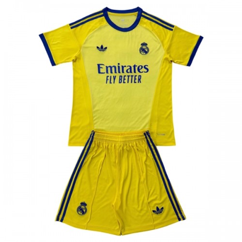 Conjunto Portero Real Madrid 2026-27 Amarilla - Niño Conjunto Portero Real Madrid 2026-27 Amarilla - Niño