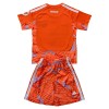 Conjunto Portero Real Madrid 2026-27 Naranja - Niño
