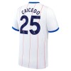 Camiseta de fútbol Chelsea Caicedo 25 Tercera Equipación 2026-27 - Hombre