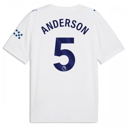 Camiseta de fútbol Manchester City Anderson 5 Tercera Equipación 2026-27 - Hombre Camiseta de fútbol Manchester City Anderson 5 Tercera Equipación 2026-27 - Hombre